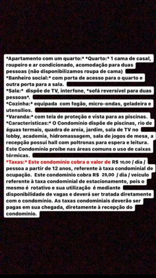 Mobiliado Temporada-rio Quente *